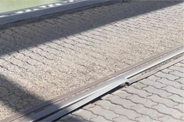 PUENTE FERROCARRETERO ROTURA