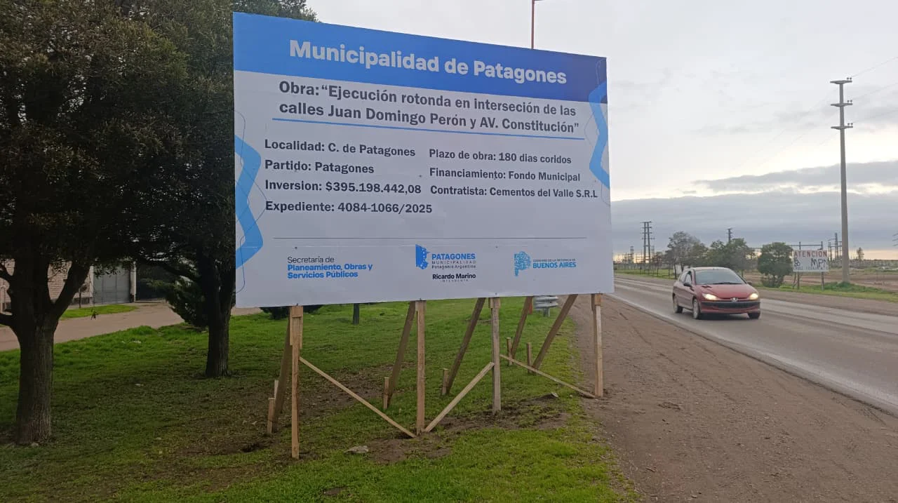 ROTONDA PERON Y AVENIDA DE LA CONSTITUCION