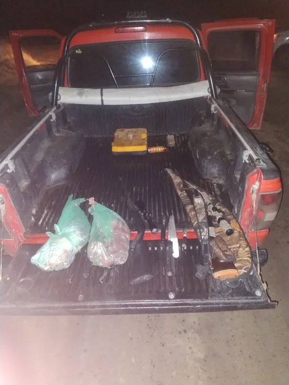 detenido jabali faenado