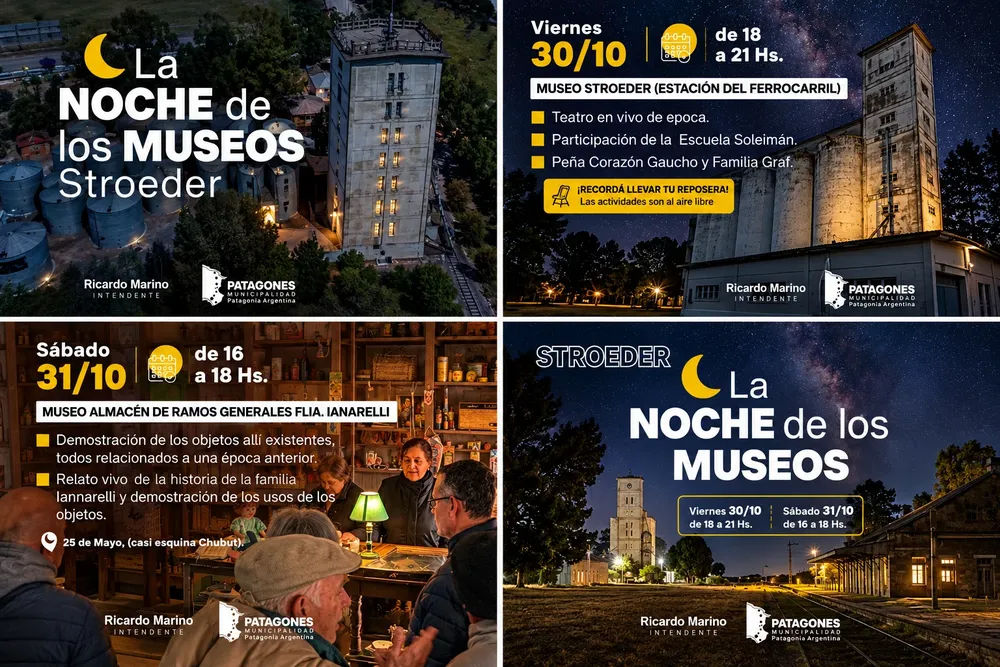 La Noche de los Museos en Stroeder