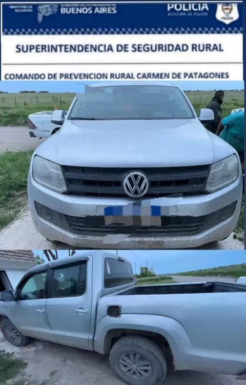 PRADERE CAMIONETA ABIGEATO